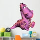Little Sitting Dragon Wall Decal