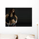 sexy brunette fitness Wall Mural