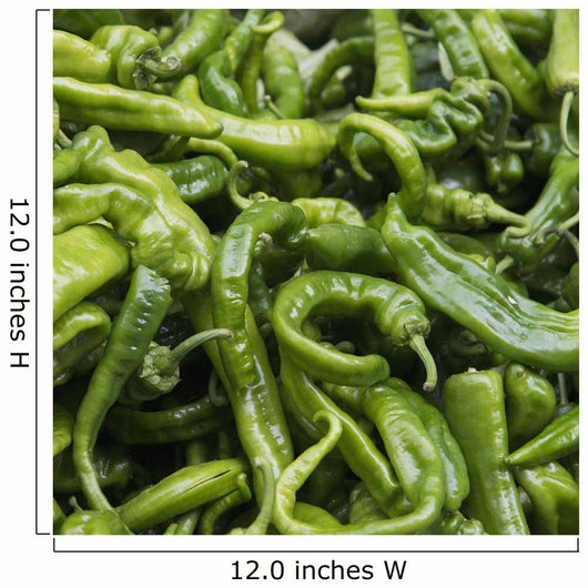 Green chilli peppers;Lhasa xizang china Wall Mural