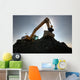 Excavator Wall Mural
