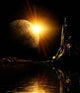 Landscape Fantasy Planet Wall Decal Design 2