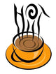 Hot Coffee Illustration Wall Decal