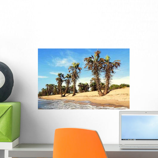 Rivage Africain Sous Le Wall Decal