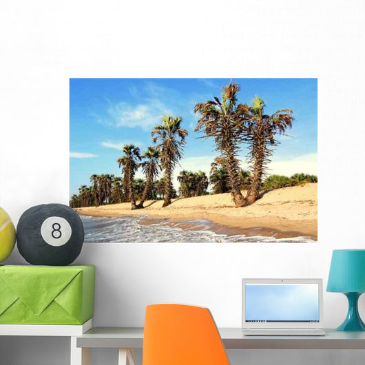 Rivage Africain Sous Le Wall Decal