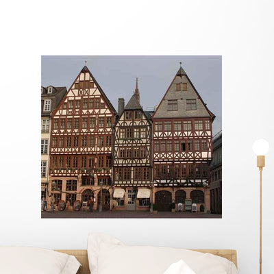 Frankfurt Wall Decal Design 3 shown on a wall