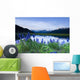 Lupine Blooms along Pond Wall Decal