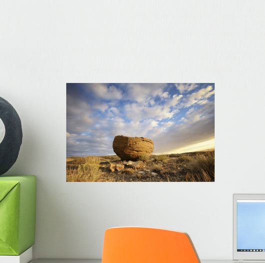 Red rock coulee in cypress hills provincial park;Alberta canada Wall Mural