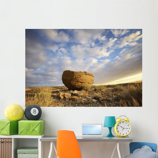 Red rock coulee in cypress hills provincial park;Alberta canada Wall Mural