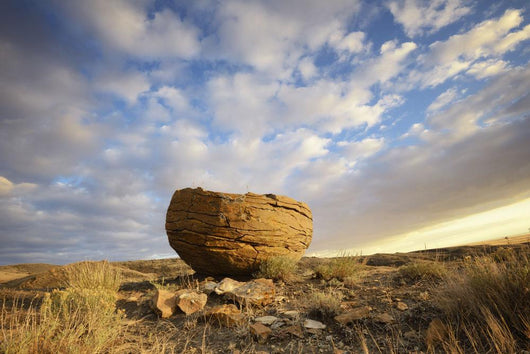 Red rock coulee in cypress hills provincial park;Alberta canada Wall Mural