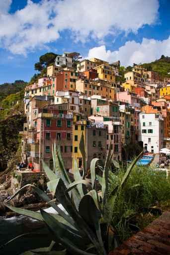 Riomaggiore Cinque Terre Wall Decal Design 2
