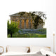 Paestum, Hera, Ruins, Campania, Italy Wall Mural