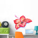 Hibiscus flower Wall Decal