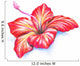 Hibiscus flower Wall Decal