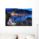 Portofino at night, Italy Wall Mural