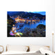 Portofino at night, Italy Wall Mural
