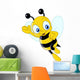 Cute Bee Wall Decal