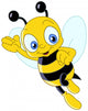 Cute Bee Wall Decal