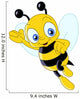 Cute Bee Wall Decal