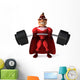 Super Strong Superhero Wall Decal