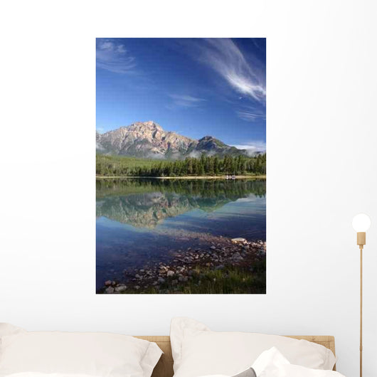 Lake Patricia Jasper National Wall Decal Design 1