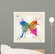 Vector Decorative Butterfly Wall Decal