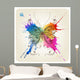 Vector Decorative Butterfly Wall Decal