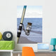 Fishing rod Wall Mural