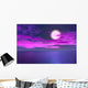 Deep Purple Sunset Wall Decal