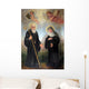 Saint Benedict and Saint Scholastica Wall Mural
