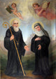 Saint Benedict and Saint Scholastica Wall Mural