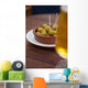 Spain, Majorca, Beer and olives in cafe Wall Mural