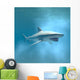 Tiger Shark Swimming Underwater Wall Mural
