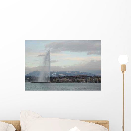 Jet D'eau Geneve Wall Decal
