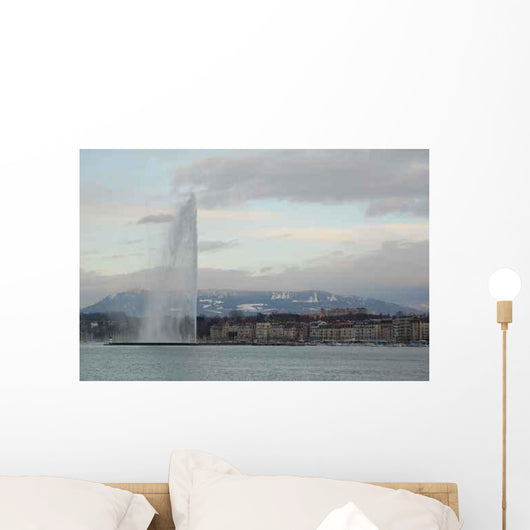 Jet D'eau Geneve Wall Decal