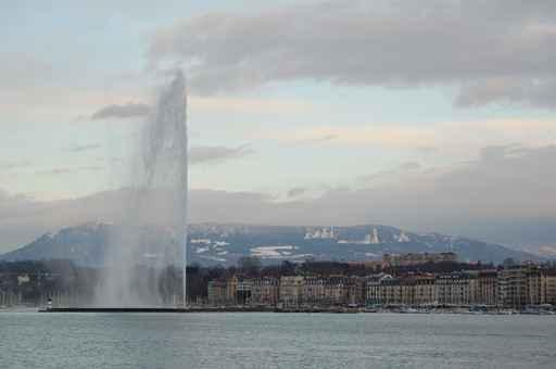 Jet D'eau Geneve Wall Decal