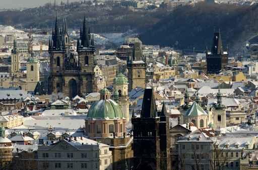 Old Town Prague Wall Decal