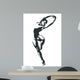 Ballet Dancer Silhouettes Wall Decal
