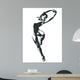 Ballet Dancer Silhouettes Wall Decal