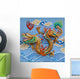 Colorful Chinese Dragon Wall Mural