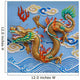Colorful Chinese Dragon Wall Mural