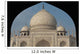 India, Detail of Taj Mahal Wall Mural