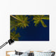 Sri Lanka, near Unawatuna, Stars at night with palm tree Wall Mural