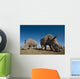 Kenya, Great Northern White Rhinos in Ol Pejeta Conservancy Wall Mural