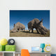 Kenya, Great Northern White Rhinos in Ol Pejeta Conservancy Wall Mural