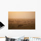 Kenya, Hyena with cubs at dawn in Ol Pejeta Conservancy Wall Mural
