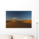 Morocco, Sand dune at dusk near Merzouga in Sahara Desert Wall Mural