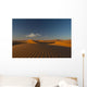 Morocco, Sand dune at dusk near Merzouga in Sahara Desert Wall Mural
