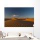 Morocco, Sand dune at dusk near Merzouga in Sahara Desert Wall Mural