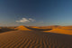Morocco, Sand dune at dusk near Merzouga in Sahara Desert Wall Mural