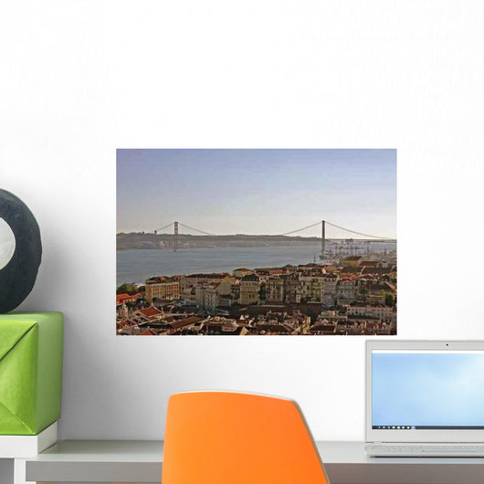 Lisbon Bridge Wall Decal